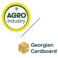 Agro Industry and Georgian Cardboard Logos